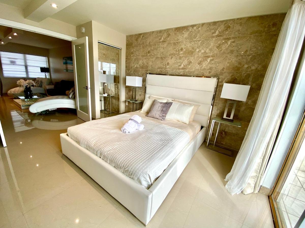 Premium Modern Waterfront Apartment With Miami Skyline View On The Bay 5 Mins Drive To Miami Beach With Free Parking Eksteriør billede