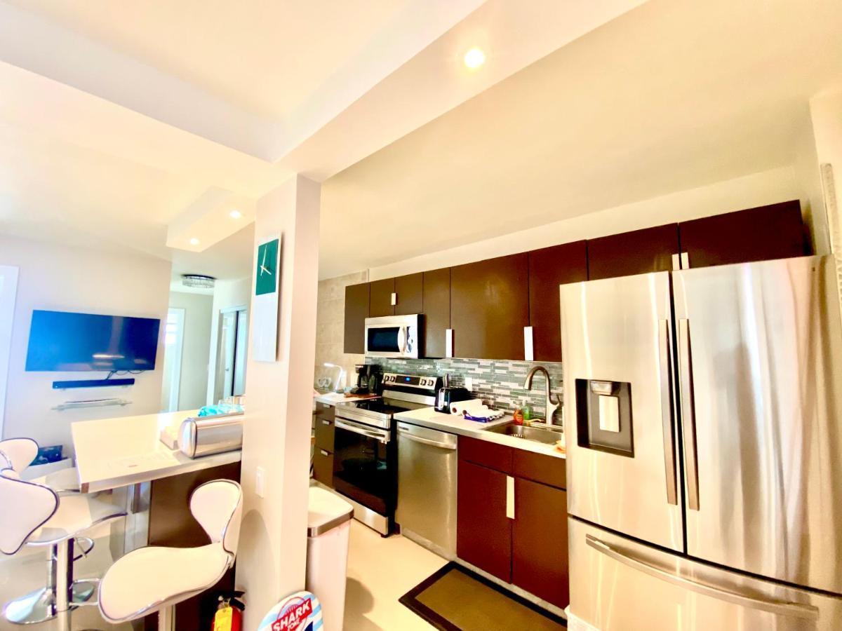 Premium Modern Waterfront Apartment With Miami Skyline View On The Bay 5 Mins Drive To Miami Beach With Free Parking Eksteriør billede